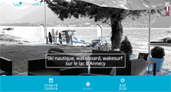 Desktop Screenshot of blue-wake.fr